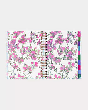 2025-2026 17 Month Large Agenda, Royal Coral