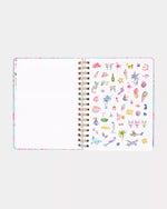 2025-2026 17 Month Large Agenda, Royal Coral