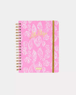 2025-2026 17 Month Large Agenda, Rousseau Pink Cute as Shell