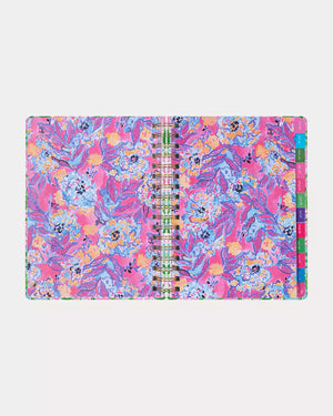 2025-2026 17 Month Jumbo Agenda, Island Garden