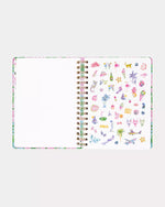 2025-2026 17 Month Jumbo Agenda, Island Garden