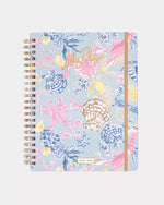 2025-2026 17 Month Jumbo Agenda, Bluette Lil Barefoot Beachcomber