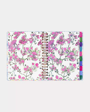 2025-2026 17 Month Jumbo Agenda, Bluette Lil Barefoot Beachcomber