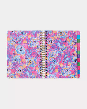 2025-2026 17 Month Jumbo Agenda, Bluette Lil Barefoot Beachcomber