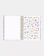 2025-2026 17 Month Jumbo Agenda, Bluette Lil Barefoot Beachcomber