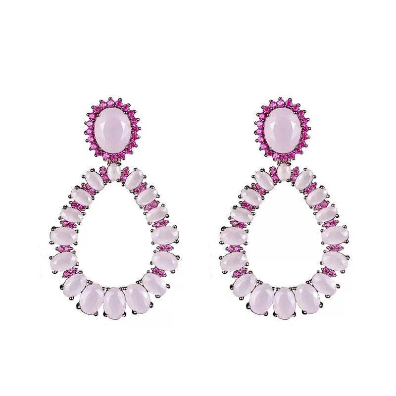 Libby Earrings - Pink