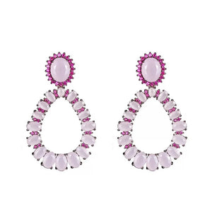 Libby Earrings - Pink