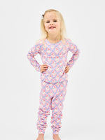 Toddler PJ Set Santa Baby Bows