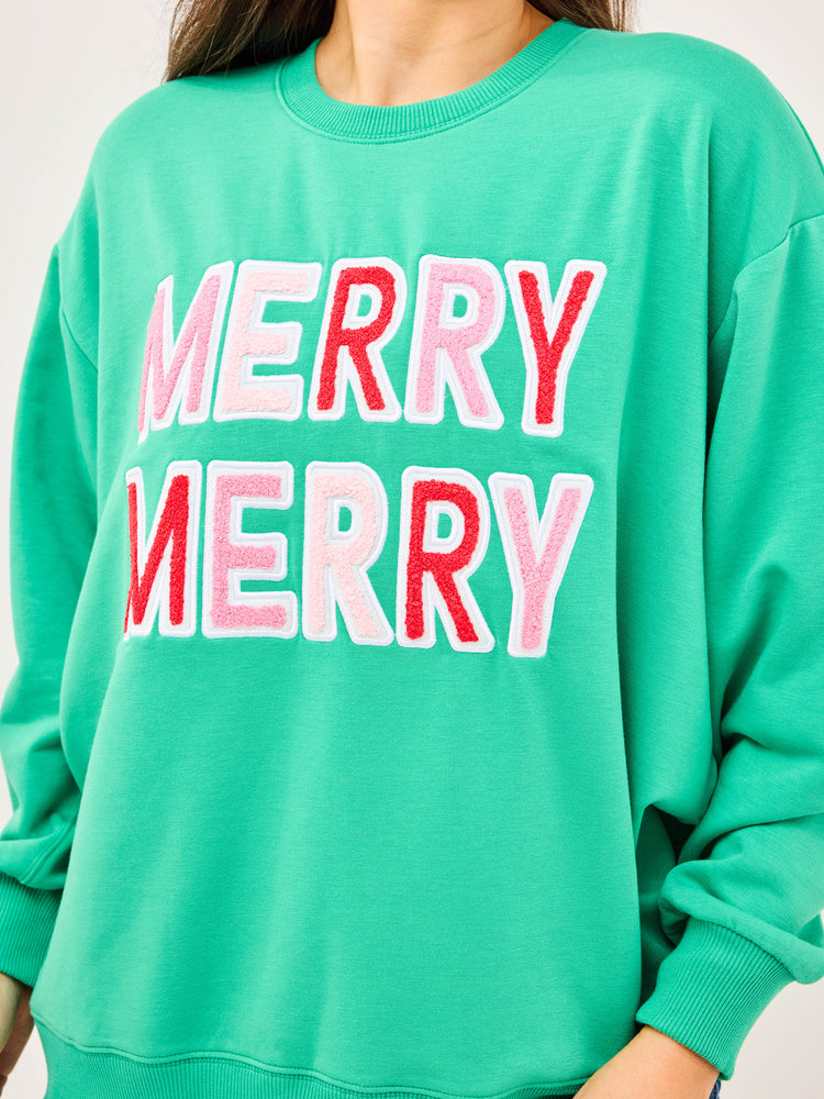 Sarah Sweatshirt Merry Merry