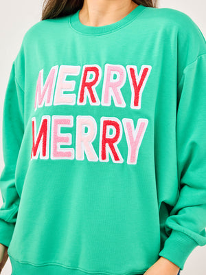 Sarah Sweatshirt Merry Merry