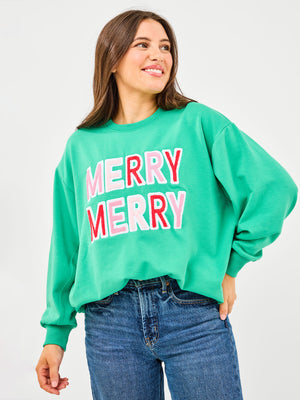 Sarah Sweatshirt Merry Merry