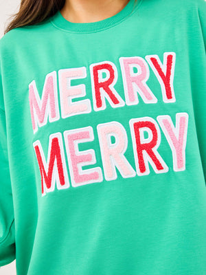 Sarah Sweatshirt Merry Merry