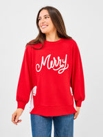 Lakelyn Sweatshirt Merry Bow