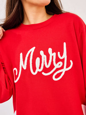 Lakelyn Sweatshirt Merry Bow