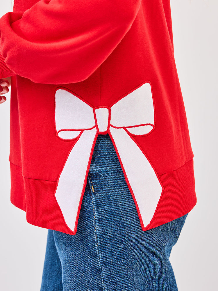 Lakelyn Sweatshirt Merry Bow