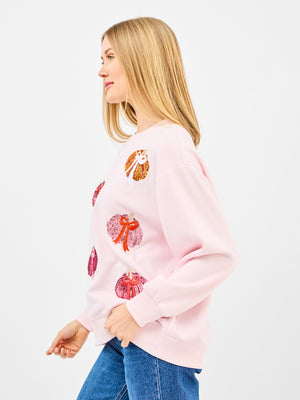 Sarah Sweatshirt - Pumpkin Bows