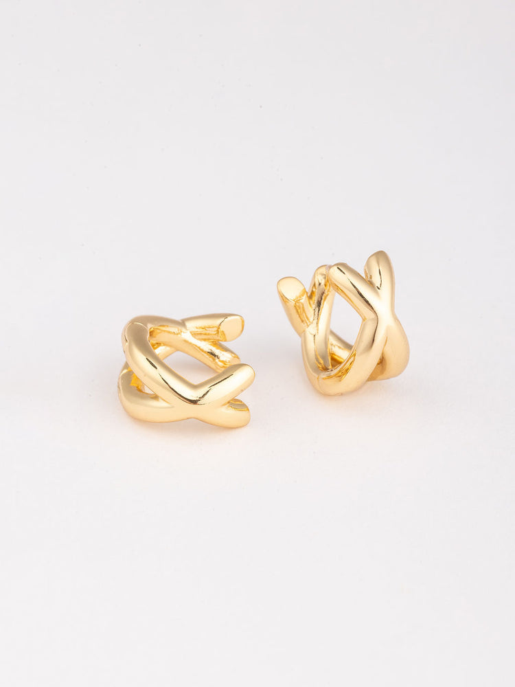 Melanie Earrings Gold