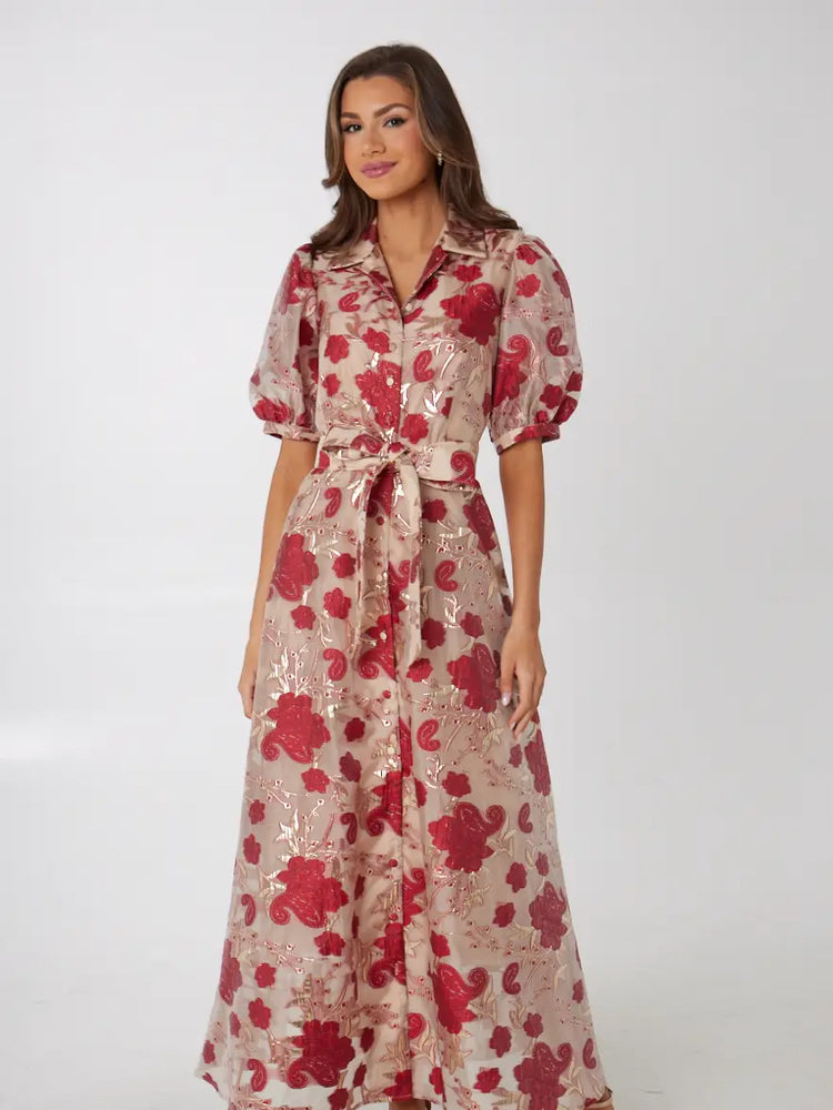 Charlotte Gown Red Moonlight