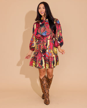 Presley Dress - Jungle Floral