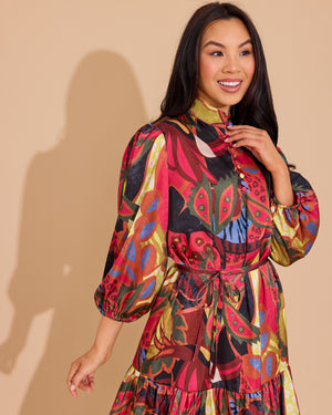 Presley Dress - Jungle Floral