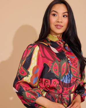 Presley Dress - Jungle Floral