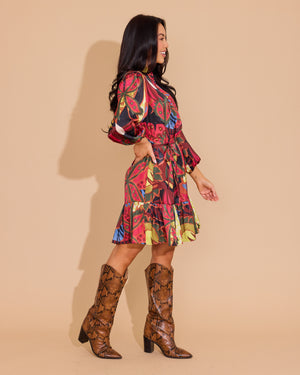 Presley Dress - Jungle Floral