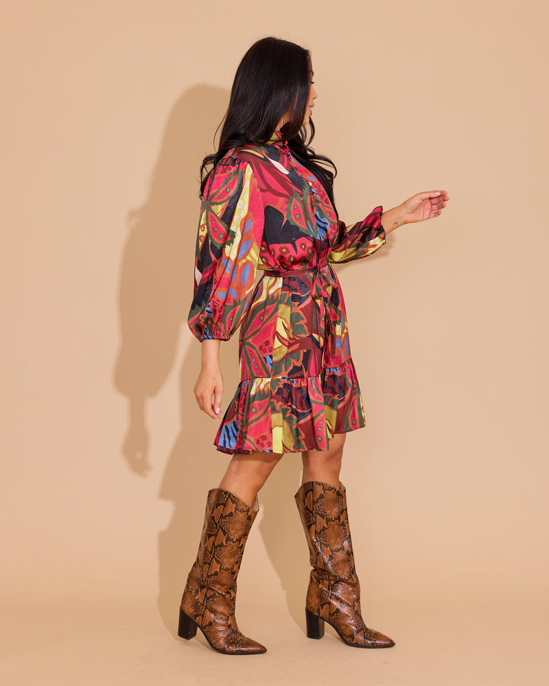 Presley Dress - Jungle Floral