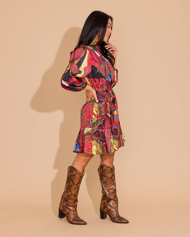 Presley Dress - Jungle Floral