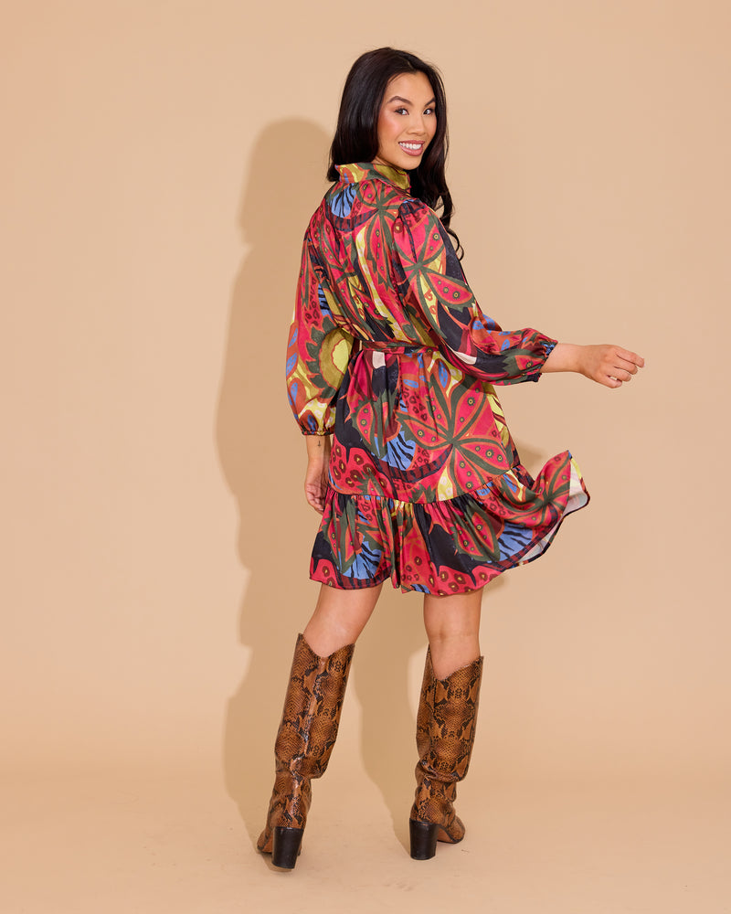 Presley Dress - Jungle Floral