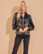 Phoebe Top - Pouncing Panther