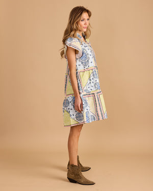 Dayna Dress - Apple Bandana