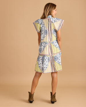 Dayna Dress - Apple Bandana
