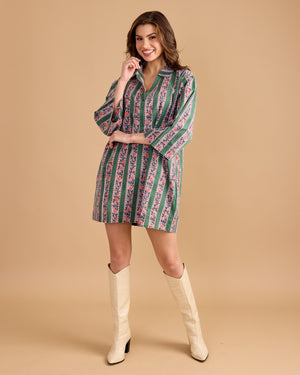 Colette Dress - Floral Manor