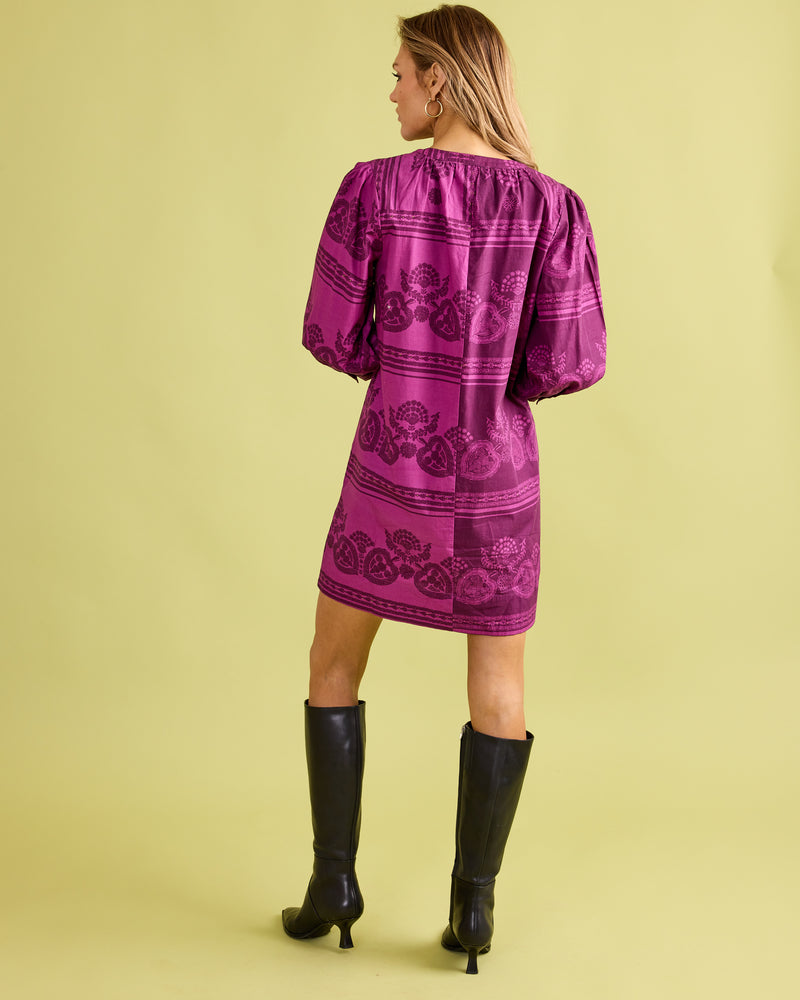 Paloma Dress - Garden Motif
