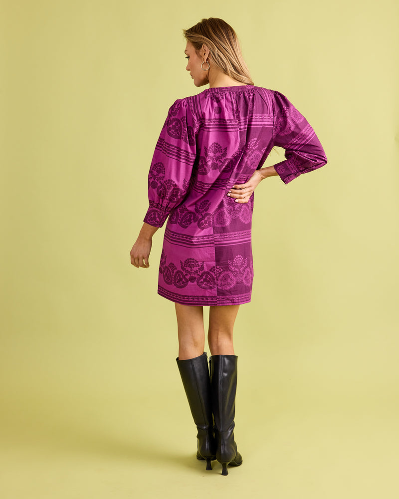 Paloma Dress - Garden Motif