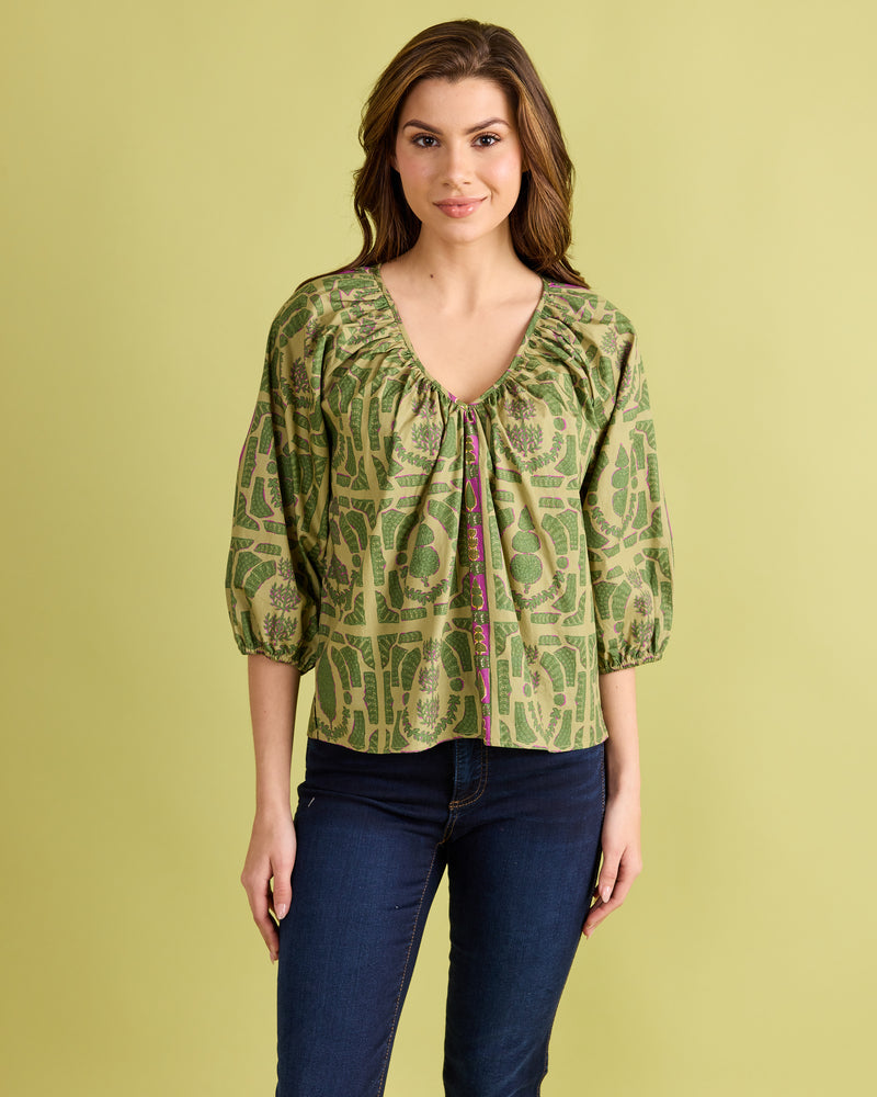 Beatrice Top - Topiary Top