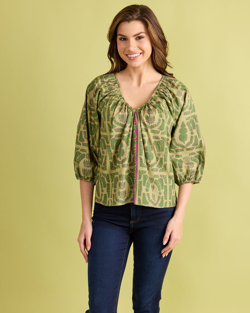 Beatrice Top - Topiary Top