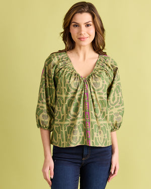 Beatrice Top - Topiary Top