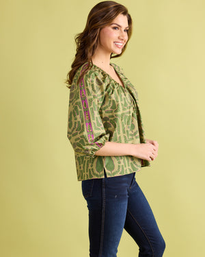 Beatrice Top - Topiary Top