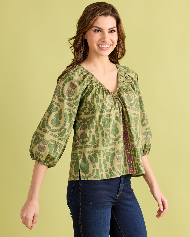 Beatrice Top - Topiary Top