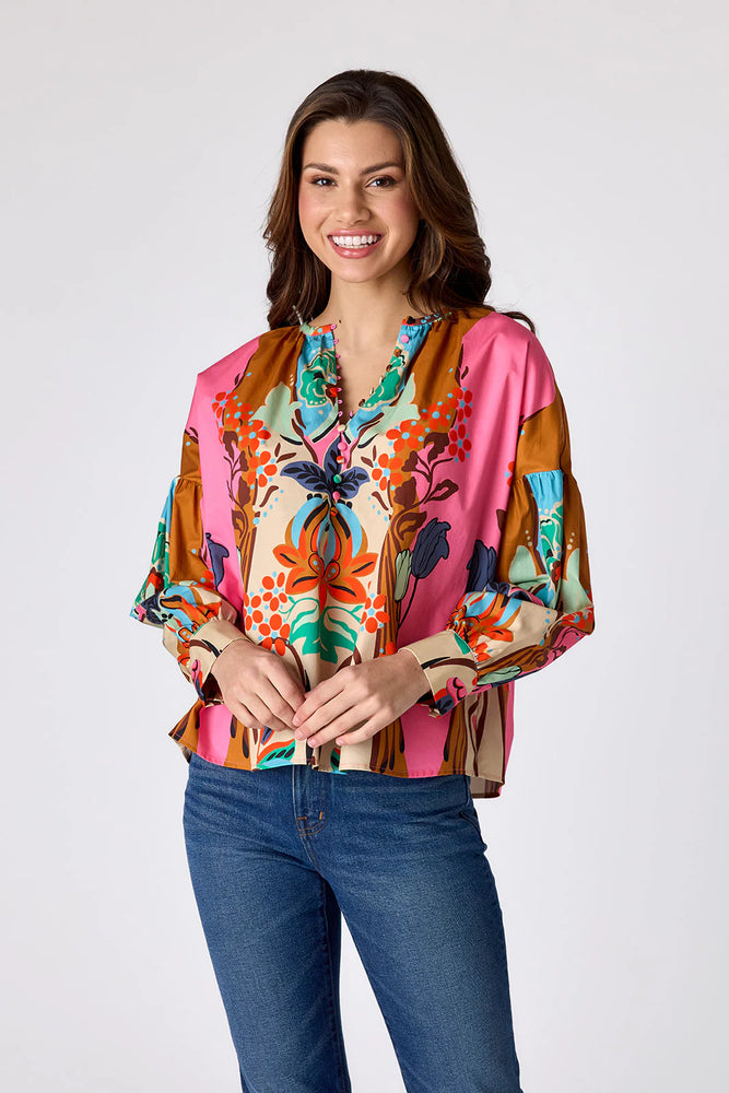 Bryleigh Top - Art Nouveau
