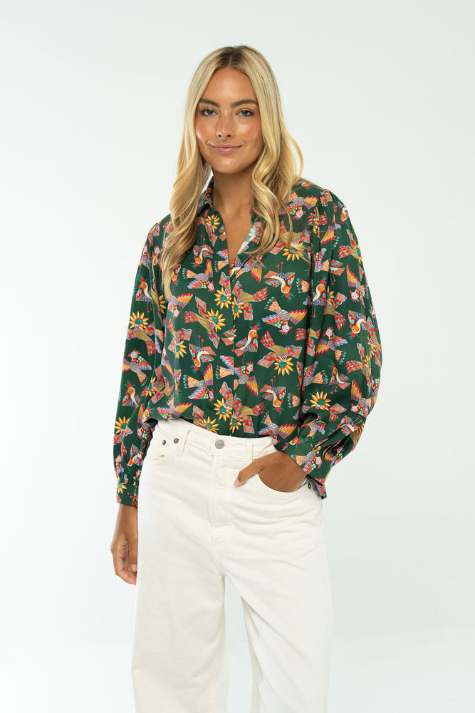 Christy Top - Kelly Green