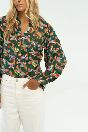 Christy Top - Kelly Green