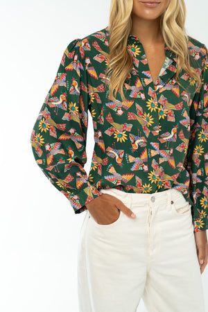 Christy Top - Kelly Green