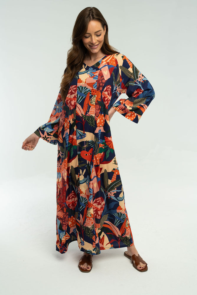 Juliet Maxi Dress - Navy