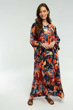 Juliet Maxi Dress - Navy