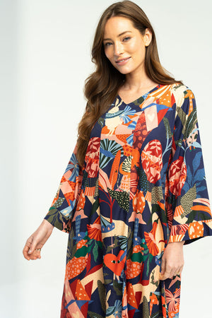 Juliet Maxi Dress - Navy