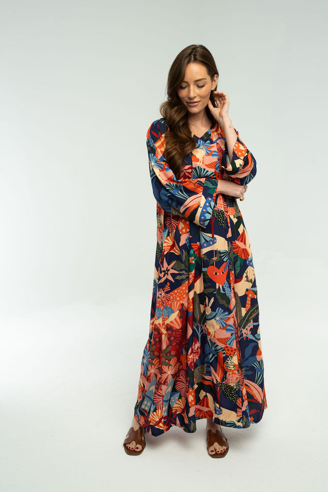 Juliet Maxi Dress - Navy