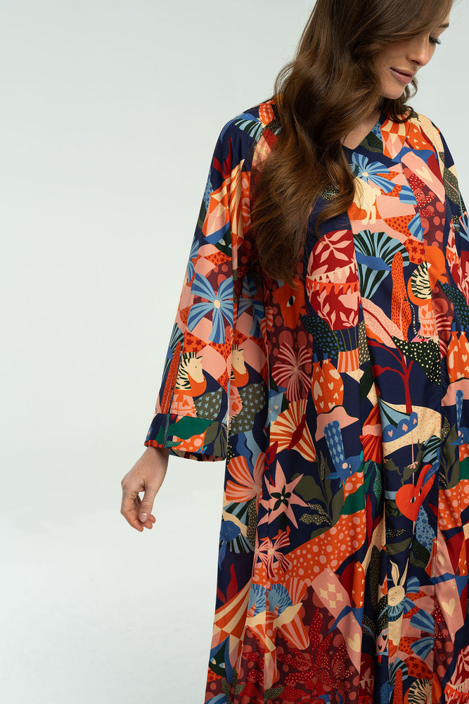 Juliet Maxi Dress - Navy