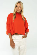 Sophia Sweater - Sugar Coral